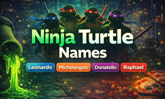 Ninja Turtle Names Explained With Origins and Meanings